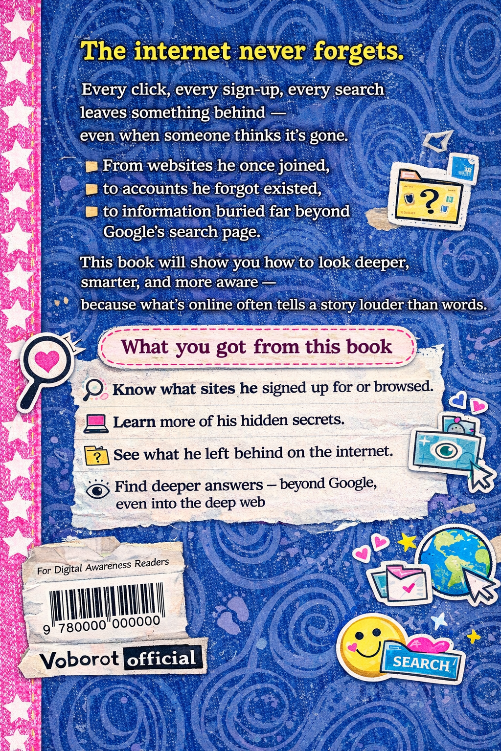 E-book 💗 Traces your crush Left Online 🔍Beyond the Search Bar