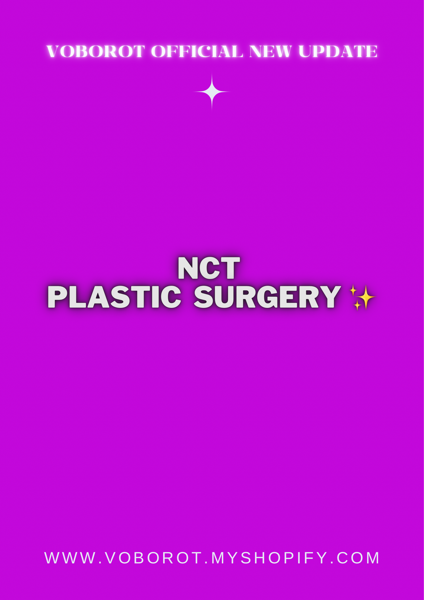 Nct plastic surgery info pic