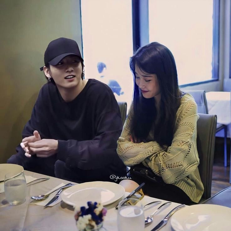 Jungkook relationship with IU