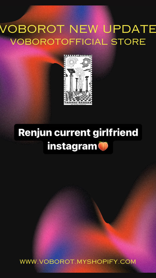 Renjun current girlfriend instagram