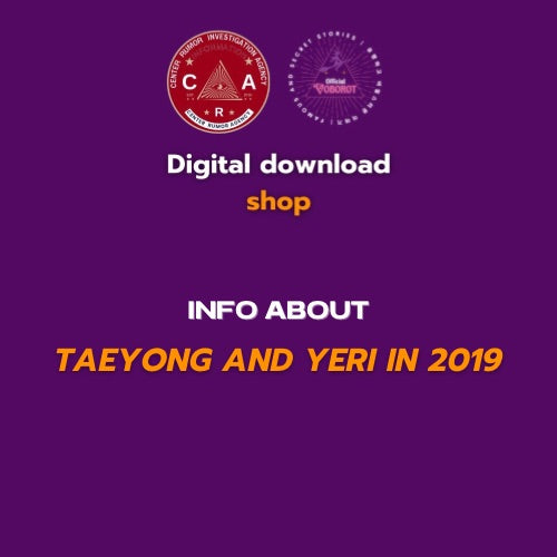 Info about Taeyong and yeri in 2019