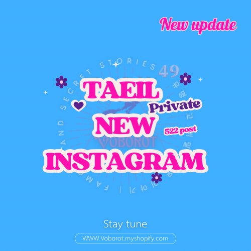 Taeil New instagram⭐️