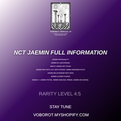 Jaemin full info