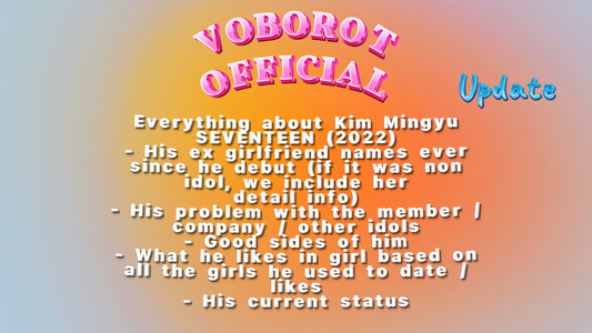 Everything about Kim Mingyu SEVENTEEN (2022)