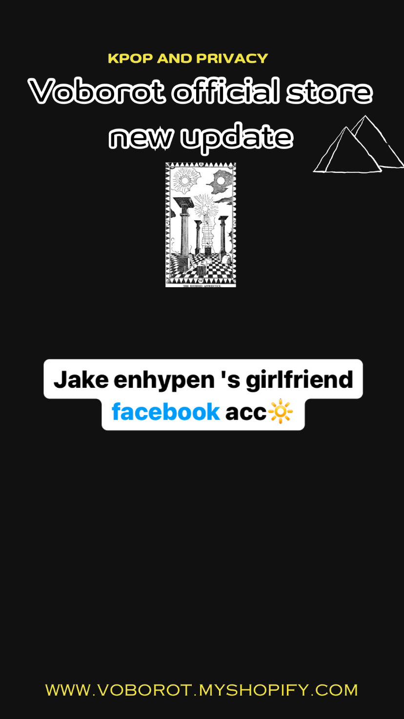 Jake enhypen's girlfriend facebook acc
