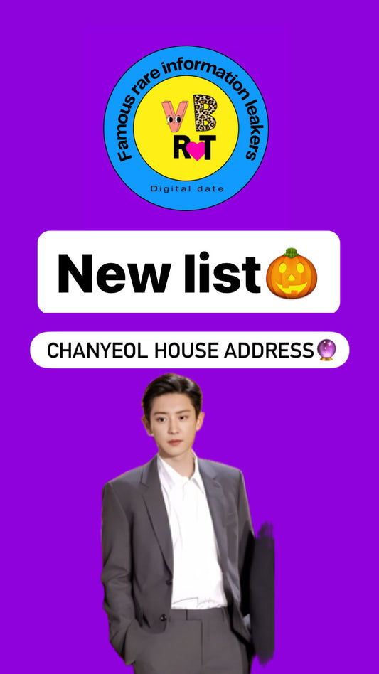 EXO Chanyeol house address
