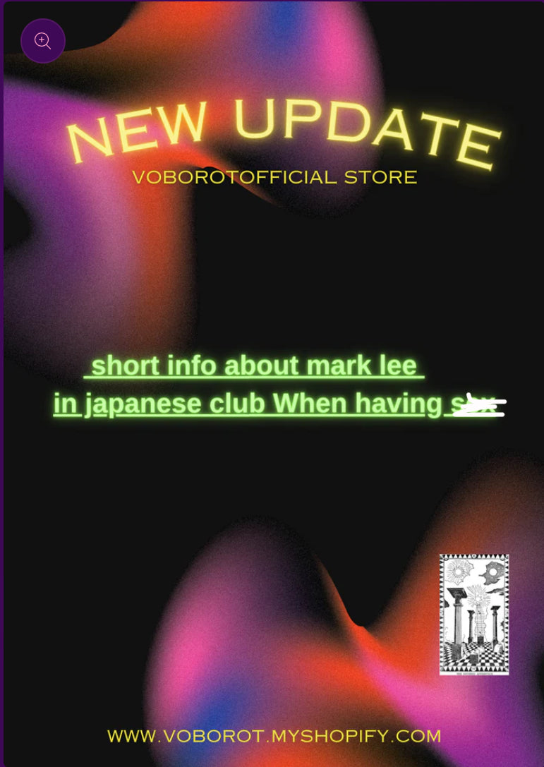 short Info about Mark lee in club when having s_x