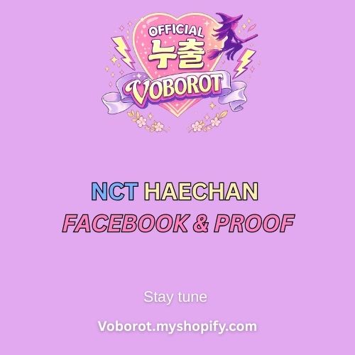 Nct haechan facebook+proofs and number✅