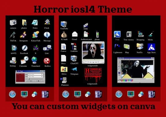 Horror ios 14 Theme