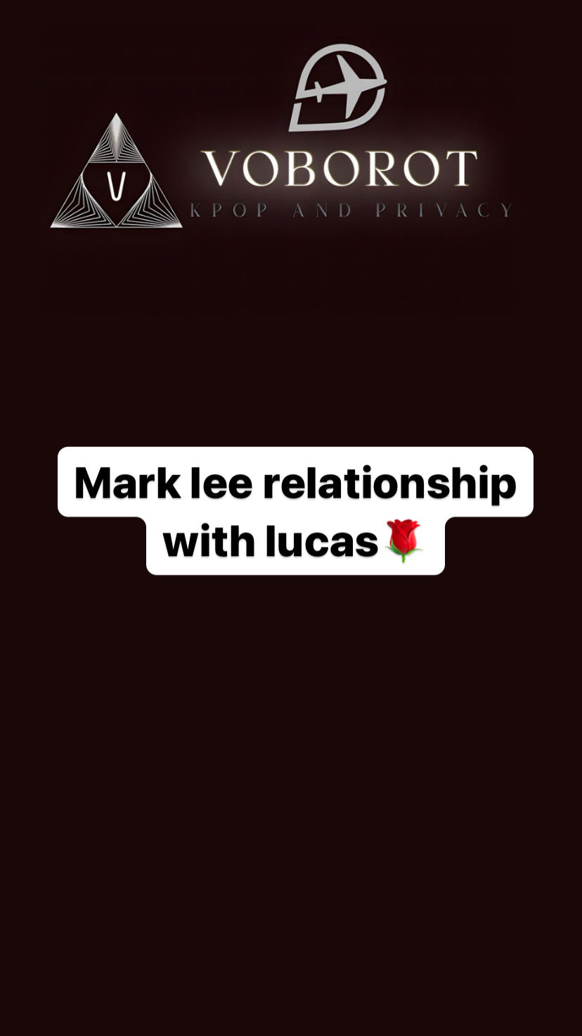 Mark lee relationship with lucas info