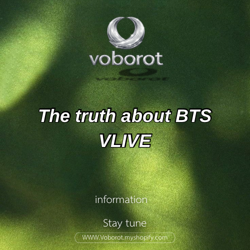 The truth about BTS VLIVE