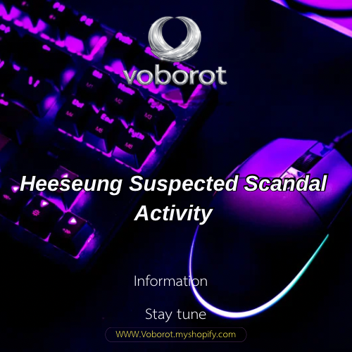 Heeseung Suspected Scandal
Activity