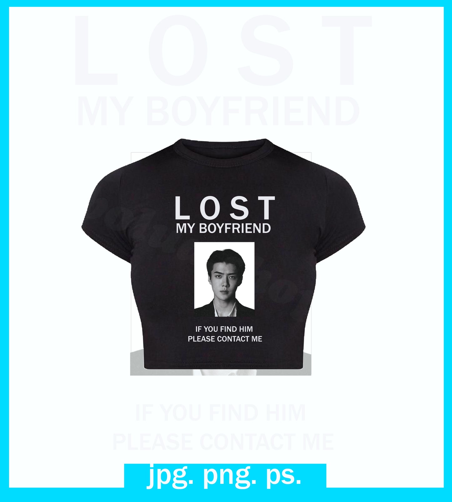 sehun lost shirt
